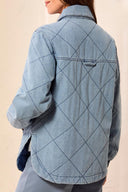 Tribal Ladies Skylight Denim Quilted Jacket