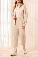 Tribal Ladies Technolux SandDune Pull On Ankle Cargo Pant