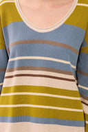 Tribal Ladies U Neck Pear Sweater