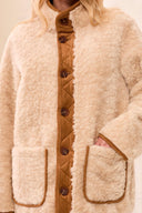 Tribal Ladies Walnut Reversible Coat