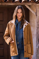 Tribal Ladies Walnut Reversible Coat