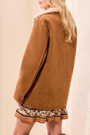Tribal Ladies Walnut Reversible Coat