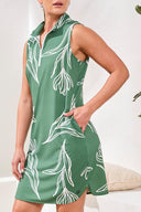 Tribal Sport Ladies Greenery Performance Dress w/Pockets