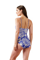 Tribal XIX Palms Ladies Flatten It Lanai One Piece Swimsuit