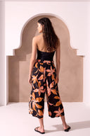Tribal XIX Palms Ladies Hamptons Wrap Pant w/Flat Front