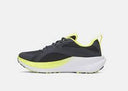 Under Armour Boys Charged+ Assert 11 Grey/Volt Running Shoe