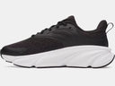 Under Armour Boys Charged+ Rogue 6 Black/Black/White Running Shoe
