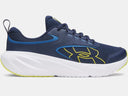 Under Armour Boys Rogue 6 Academy/Aegean Blue/Flash Light Running Shoe