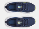 Under Armour Boys Rogue 6 Academy/Aegean Blue/Flash Light Running Shoe
