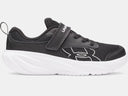 Under Armour Boys Surge 5 AC Black/Black/White Running Shoe