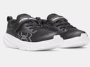Under Armour Boys Surge 5 AC Black/Black/White Running Shoe