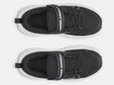 Under Armour Boys Surge 5 AC Black/Black/White Running Shoe