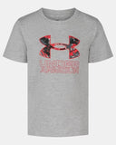 Under Armour Boys Tech Core Fill Mod Grey Tshirt