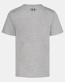 Under Armour Boys Tech Core Fill Mod Grey Tshirt