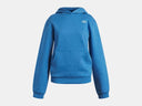 Under Armour Girls Rival Fleece Aegean Blue Light Heather/White Hoodie