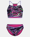 Under Armour Girls Sporty Black Bikini
