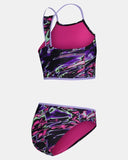 Under Armour Girls Sporty Black Bikini
