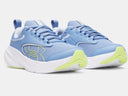 Under Armour Girls Surge 5 Blue Float/Spackle Blue/Green Citrine Running Shoe