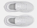 Under Armour Girls Surge 5 Halo Grey/Halo Grey/White Running Shoe