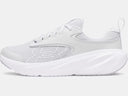Under Armour Girls Surge 5 Halo Grey/Halo Grey/White Running Shoe