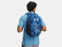Under Armour Hustle 6.0 Aegean Blue/Blackour Navy/Blue Fog Backpack