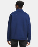 Under Armour Ladies Armour Fleece Blackout Navy Funnel Neck