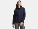 Under Armour Ladies Armour Fleece Pro Midnight Navy/White hoodie