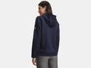 Under Armour Ladies Armour Fleece Pro Midnight Navy/White hoodie