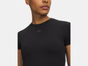 Under Armour Ladies Motion Fitted Ultimate Black/Castlerock Shirt