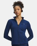 Under Armour Ladies UA Motion Blackout Navy/White Full Zip