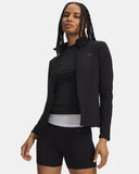 Under Armour Ladies UA Motion Ultimate Black/Castlerock Full Zip