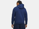 Under Armour Men's Armour Fleece Big Logo Blackout Navy/Aegean Blue Hoodie