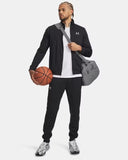 Under Armour Men's Black Sportstyle Tricot Jogger