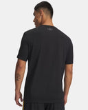 Under Armour Men's Black/Steeltown Gold Project Rock Payoff Graphic Tshirt