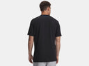 Under Armour Men's BlacktipH Fish Logo Black/Blue Strike Tshirt