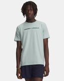 Under Armour Men's Blur Wordmark Enamel Blue/Stone Tshirt