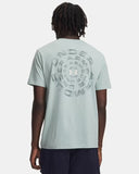 Under Armour Men's Blur Wordmark Enamel Blue/Stone Tshirt