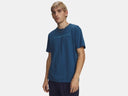 Under Armour Men's Blur Wordmark Wham Blue/Blue Haze Tshirt