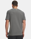 Under Armour Men's Fish Logo Clay Green/Lumous Lime Tshirt