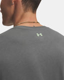 Under Armour Men's Fish Logo Clay Green/Lumous Lime Tshirt
