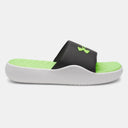 Under Armour Men's Ignite Pro 8 Fixed Strap Black/White/Green Sandal