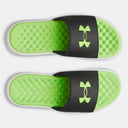 Under Armour Men's Ignite Pro 8 Fixed Strap Black/White/Green Sandal
