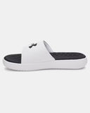 Under Armour Men's Ignite Pro 8 Fixed Strap Black/White Sandal