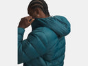 Under Armour Men's Legend Down Hooded Arden Green/White Jacket