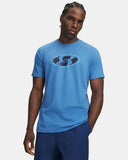 Under Armour Men's Lockertag Aegean Blue/Midnight Navy Tshirt