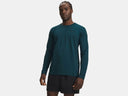 Under Armour Men's Sportstyle Left Chest Ardent Green/Black LS Tshirt