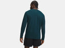 Under Armour Men's Sportstyle Left Chest Ardent Green/Black LS Tshirt