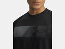 Under Armour Men's Tech Graphic Black/Mod Grey Tshirt
