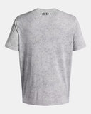 Under Armour Men's Tech Pixelate Halo Grey/Black Tshirt