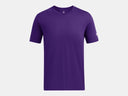 Under Armour Men's UA Athletics Purple/White Tshirt